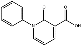 2-OXO-1-PHENYL-1,2-DIHYDROPYRIDINE-3-CARBOXYLIC ACID Struktur