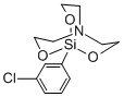 M-CHLOROPHENOXYSILATRANE Struktur