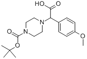 4-[CARBOXY-(4-METHOXY-PHENYL)-METHYL]-PIPERAZINE-1-CARBOXYLICACIDTERT-?????????