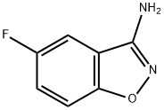 1,2-Benzisoxazol-3-amine,  5-fluoro- Struktur