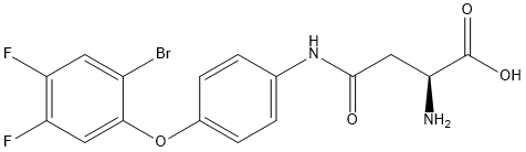 N-[4-(2-BROMO-4,5-DIFLUOROPHENOXY)PHENYL]-L-ASPARAGINE price.