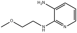 N2-(2-Methoxyethyl)pyridine-2,3-diaMine Struktur