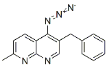 1,8-Naphthyridine,  5-azido-2-methyl-6-(phenylmethyl)- Struktur