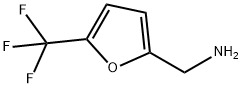 2-(AMINOMETHYL)-5-(TRIFLUOROMETHYL)FURAN 97%1-[5-(TRIFLUOROMETHYL)-2-FURYL]METHYLAMINE Struktur