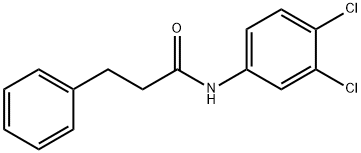 N-(3,4-Dichlorophenyl)benzenepropanamide Struktur