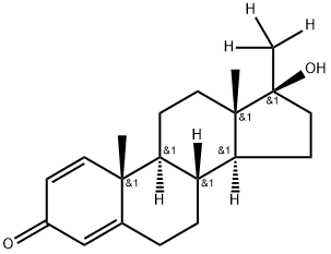 Methandrostenolone-d3 Struktur