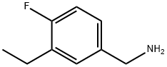 (3-ETHYL-4-FLUOROPHENYL)METHANAMINE Struktur