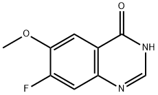 7-Fluoro-6-methoxy-quinazolin-4-ol Struktur