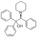 (S)-2-PIPERIDINYL-1,1,2-TRIPHENYLETHANOL Struktur