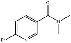 6-Bromo-N,N-dimethylnicotinamide Struktur