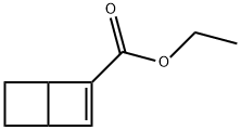 Bicyclo[2.2.0]hex-2-ene-2-carboxylic acid, ethyl ester (9CI) Struktur