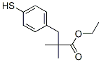 ETHYL 2,2-DIMETHYL-3-(4-MERCAPTOPHENYL)PROPIONATE Struktur