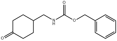 (4-OXO-CYCLOHEXYLMETHYL)-CARBAMIC ACID BENZYL ESTER Struktur