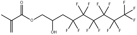 3-PERFLUOROHEXYL-2-HYDROXYPROPYL METHACRYLATE Struktur