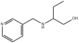 2-[(3-pyridinylmethyl)amino]-1-butanol Struktur