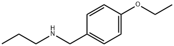 N-(4-ethoxybenzyl)-N-propylamine Struktur