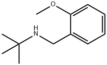 N-(tert-butyl)-N-(2-methoxybenzyl)amine Struktur