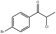 1-(4-BROMO-PHENYL)-2-CHLORO-PROPAN-1-ONE Struktur