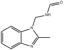 Formamide, N-[(2-methyl-1H-benzimidazol-1-yl)methyl]- (9CI) Struktur