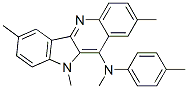 METHYL-P-TOLYL-(2,7,10-TRIMETHYL-10H-INDOLO[3,2-B]QUINOLIN-11-YL)-AMINE Struktur