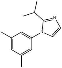 1-(3,5-DIMETHYLPHENYL)-2-ISOPROPYL-1H-IMIDAZOLE Struktur