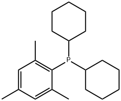 DICYCLOHEXYL-(2,4,6-TRIMETHYLPHENYL)PHO& Struktur