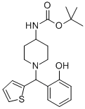 4-(BOC-AMINO)-1-((2-HYDROXYPHENYL)(THIO& Struktur