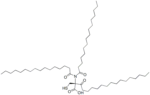 tripalmitoyl cysteine Struktur