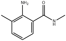 Methyl 2-amino-3-methylbenzoate Struktur