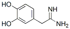 3,4-dihydroxyphenylacetamidine Struktur