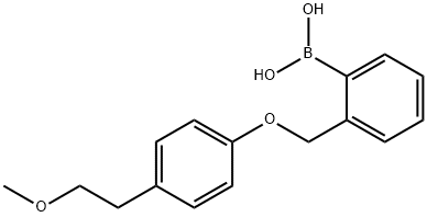 2-((4'-(2-METHOXYETHYL)PHENOXY)METHYL)P& Struktur