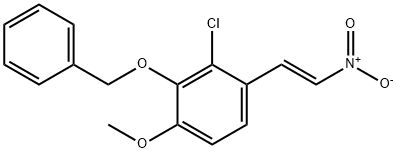 TRANS-2-CHLORO-3-BENZYLOXY-4-METHOXY-BE& Struktur