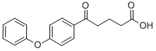 5-OXO-5-(4-PHENOXYPHENYL)VALERIC ACID Struktur