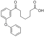 7-OXO-7-(3-PHENOXYPHENYL)HEPTANOIC ACID Struktur