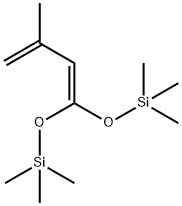 1,1-BIS(TRIMETHYLSILYLOXY)-3-METHYL-1,3-BUTADIENE Struktur