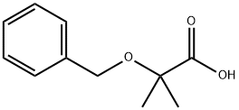 2-(benzyloxy)-2-Methylpropanoic acid Struktur