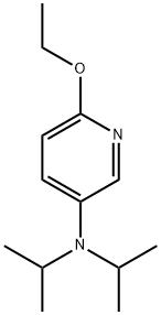 2-ETHOXY-5-(N,N-DIISOPROPYL)AMINOPYRIDINE Struktur