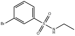 3-BROMO-N-ETHYLBENZENESULPHONAMIDE Struktur