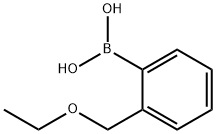 2-ETHOXYMETHYLPHENYLBORONIC ACID Struktur