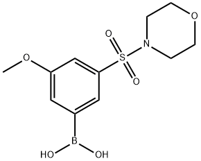 4-METHOXY-3-(MORPHOLIN-4-YLSULPHONYL)BENZENEBORONIC ACID price.