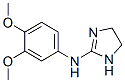 2-(3,4-dimethoxyphenylamino)imidazoline Struktur