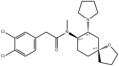 U-62066 (SPIRADOLINE MESYLATE) K-OPIOID AGONIST Struktur