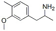 1-(3-methoxy-4-methylphenyl)-2-aminopropane Struktur