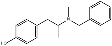 p-Hydroxy Benzphetamine Struktur