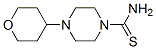 1-Piperazinecarbothioamide,  4-(tetrahydro-2H-pyran-4-yl)- Struktur