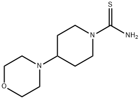 1-Piperidinecarbothioamide,  4-(4-morpholinyl)- Struktur