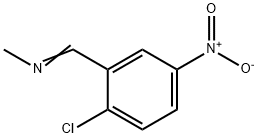 N-[(E)-(2-Chloro-5-nitrophenyl)methylidene]-methanamine Struktur