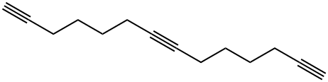 1,7,13-TETRADECATRIYNE Struktur