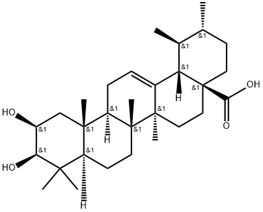 2beta-Hydroxyursolic acid Struktur