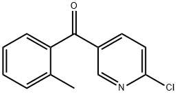 (6-CHLOROPYRIDIN-3-YL)-O-TOLYL-METHANONE Struktur